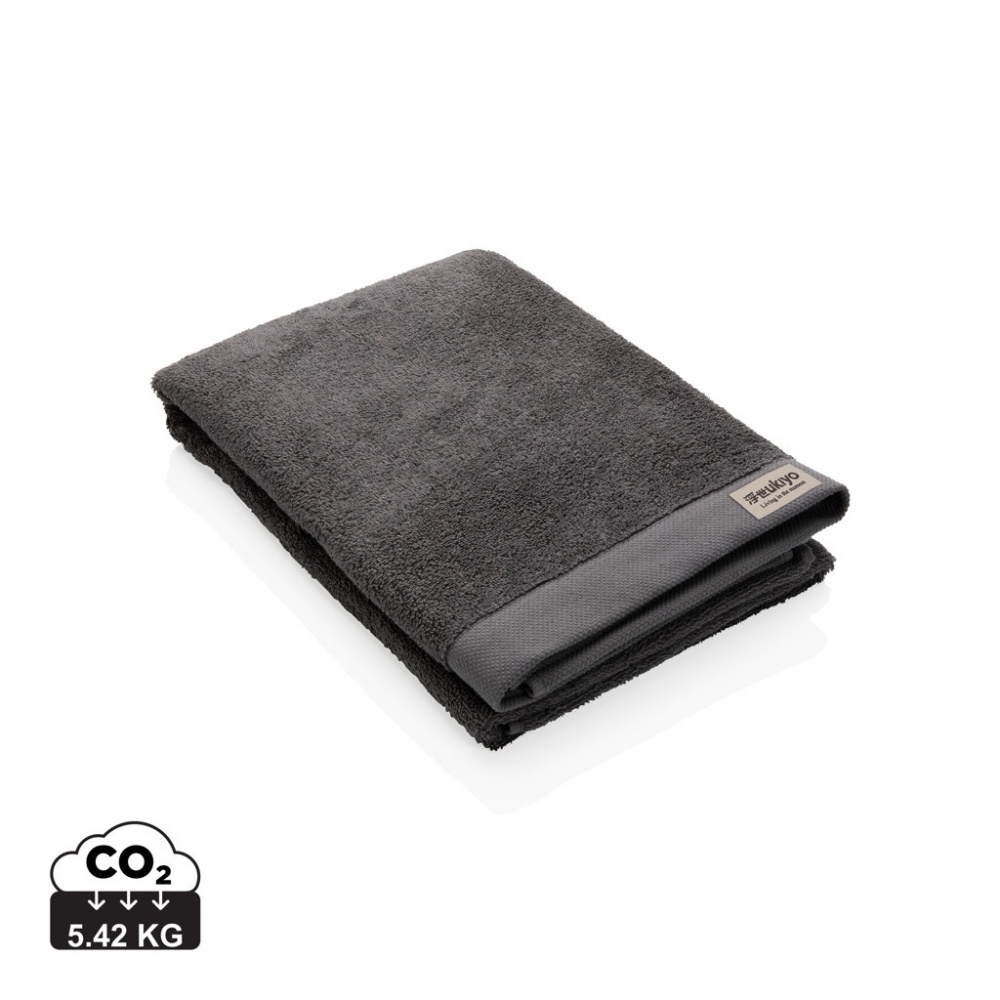 Logo trade promotional merchandise image of: Ukiyo Sakura AWARE™ 500 gsm bath towel 70x140cm